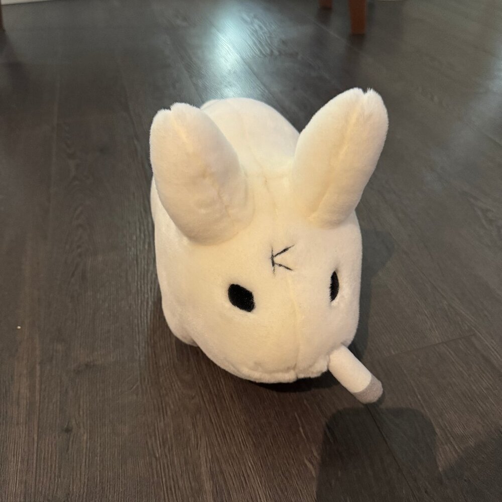 Smorkin' Labbit White 14" Plush by Kidrobot x Frank Kozik